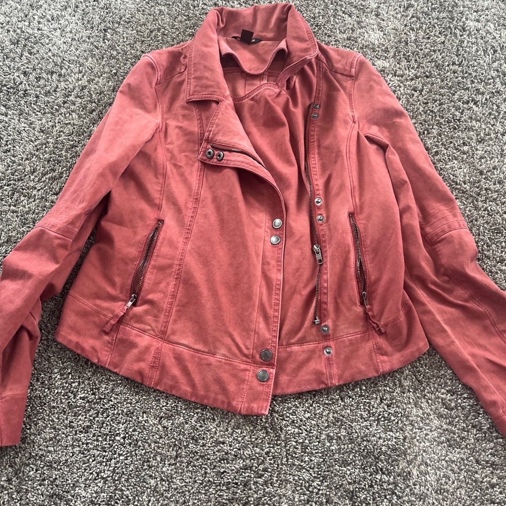 Peyton Jensen moto jacket